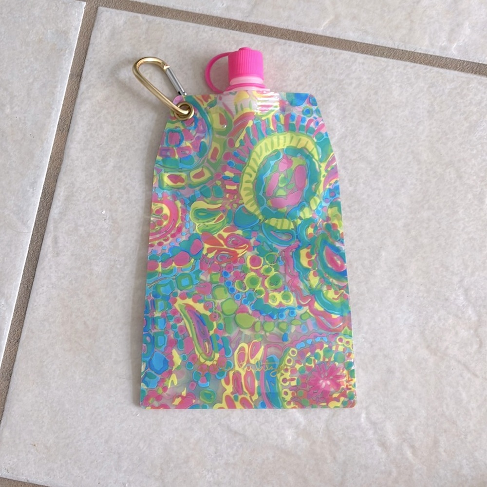 collapsible water bottle keychain